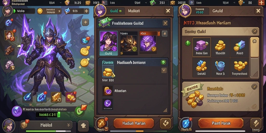 Screenshot memperlihatkan interaksi antar pemain dalam mode multiplayer.
