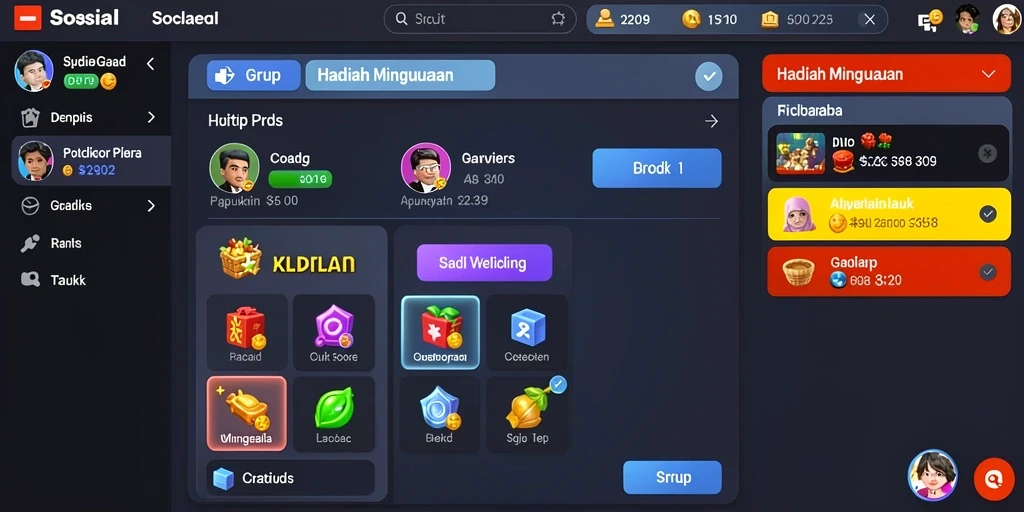 Karakter unik dengan kemampuan khusus untuk setiap level.