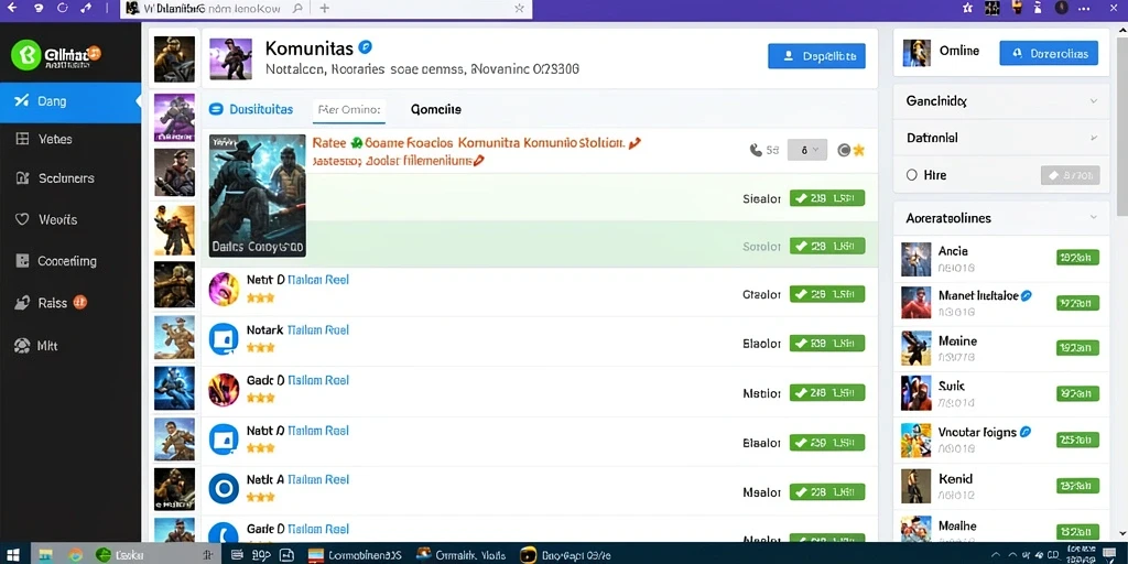 Tangkapan layar memperlihatkan fitur multiplayer yang seru.