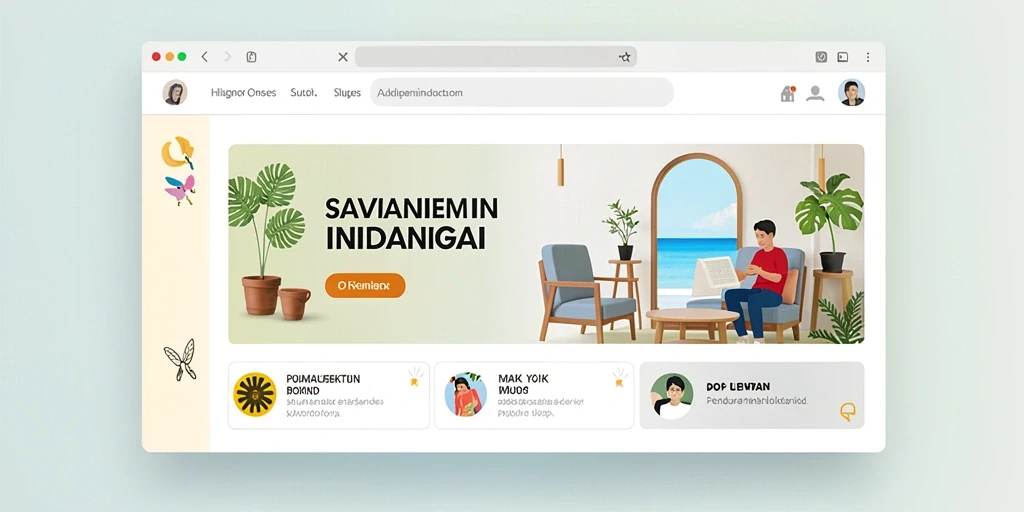 Ilustrasi karakter dengan grafis yang memukau.