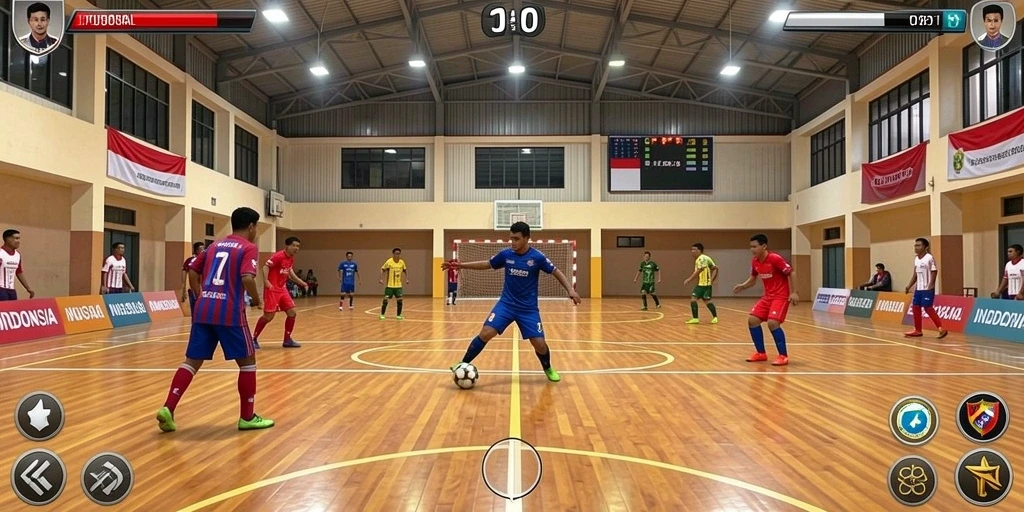 Mode multiplayer untuk tantangan bersama teman.